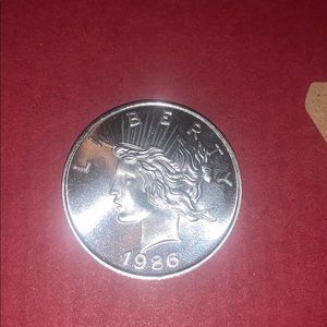 .999 Silver Eagle dollar